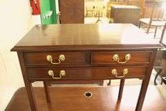 Cabinet-Made Mahogany Side Table