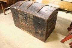Antique Dome Lid Trunk