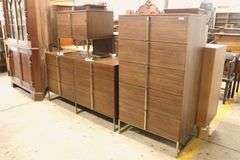 3pc Ethan Allen MCM Style Bedroom Set