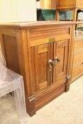 Victorian Walnut Ice Chest