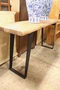 MCM Style Slab Top Console
