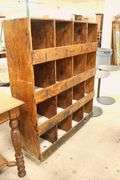 Vintage Numbered Cubby Organizer