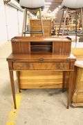 Colonial Revival Hepplewhite Style Inlaid Mahogany Ladies' Writing Desk