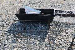 *NO STORAGE* Metal Outdoor Planters and Decor