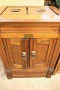 Victorian Walnut Ice Chest