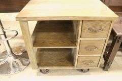 Modern Industrial Style End Table