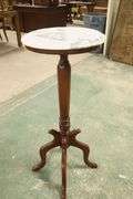 Victorian Style Marble Top Plant Stand