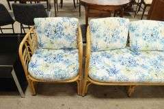 3pc MCM Rattan Patio Set