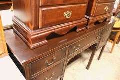Depression Era Mahogany Sideboard
