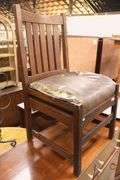 L. & J.G. Stickley Mission Oak Dining Chair in Original Condition (Seat Rough)
