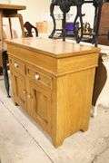 Lancaster Co. PA Ochre Grained Lift Lid Dry Sink