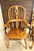 Pair Welsh Style Windsor Armchairs