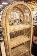 Boho MCM Wicker Shelf