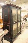 Modern Fox Hunt Themed Painted Wardrobe