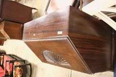 Colonial Revival Mahogany Claw Foot Ladies' Writing Desk, Interior Drawer Locked