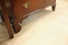 Chippendale Walnut Chest of Drawers, Feet Replaced