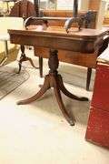 Colonial Revival Mahogany Card Table