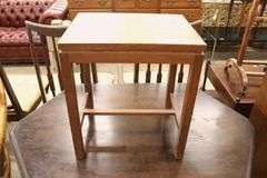 Anglo-Indian Brass Inlaid Hardwood Nesting Table, Losses