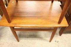 Pair MCM Teak End Tables
