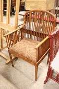 MCM Teak Spindle Armchair, Wear