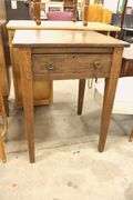 Federal Mixed Woods One Drawer Stand