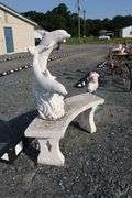 *NO STORAGE* Concrete Bench and Garden Sculptures