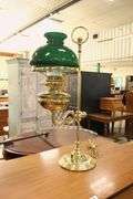 Vintage Brass Student Lamp