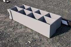 *NO STORAGE* 2 Painted Wooden Shelves