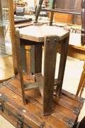 Mission Oak Plant Stand