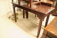Modern Mahogany Console