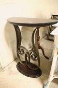 Modern Demilune Console