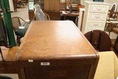 Library Bureau Sole Makers Golden Oak Four Drawer File Cabinet