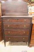 Depression Era Mahogany Chest