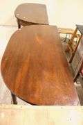 Pair Sheraton Banquet Table Ends