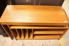 Danish MCM Teak Entertainment Credenza, Minor Chips