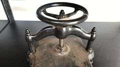 Vintage Cast Iron Book Press