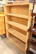 Vintage Farmhouse Pine Bookcase