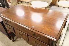 Queen Anne Style Cherry Vanity