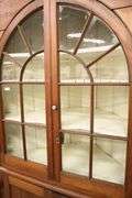 York County, Pennsylvania Federal Softwood Two Piece Corner Cupboard