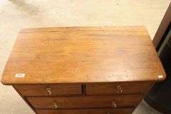 Antique Cottage Pine Bachelor's Chest