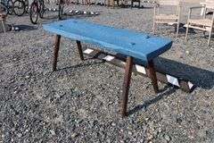 *NO STORAGE* Antique Primitive Farmhouse Bench