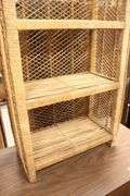 Boho MCM Wicker Shelf