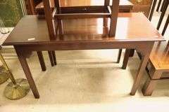 Modern Mahogany Console