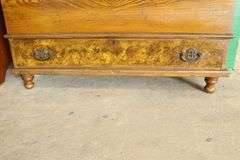 Lancaster Co. PA Ochre Grained Blanket Chest, Wear