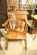 Pair Welsh Style Windsor Armchairs