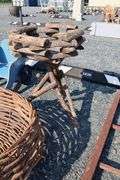 *NO STORAGE* Child's Wagon, Basket, Primitive Ladder, Etc.