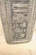 Ethnographic Chased Metal Rectangular Tray