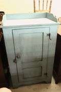 Modern Farmhouse Blue Flat Wall Cupboard