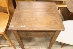 Federal Mixed Woods One Drawer Stand