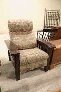 Modern Arts & Crafts Oak Recliner